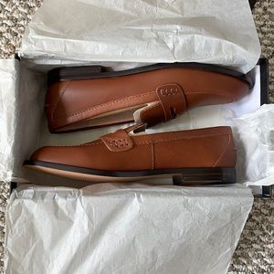 J Crew Leather Tab Loafer